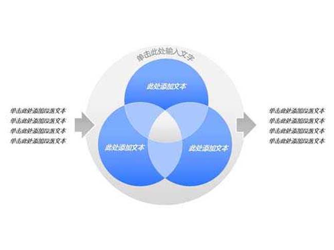 包含关系ppt图表模板下载